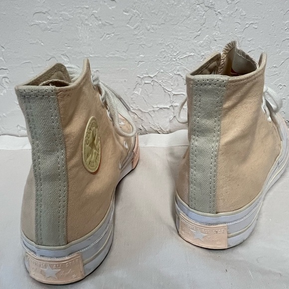 Converse Peachy Pink High-Top Sneakers Chuck Taylor Canvas LIKE NEW - Picture 5 of 8
